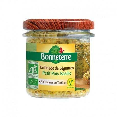 Tartinade petit pois basilic 135g