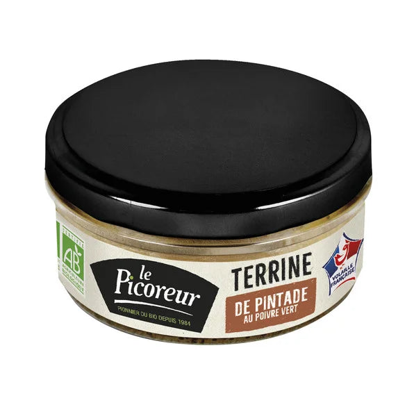 LE PICOREUR -- Terrine de pintade poivre vert