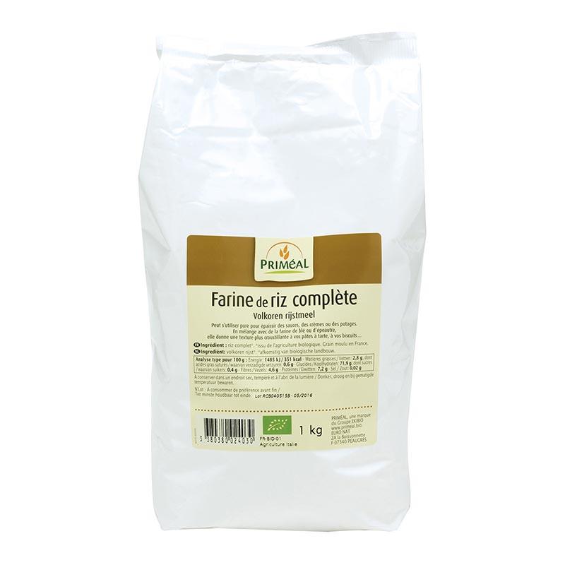 Farine de riz complet bio - 1