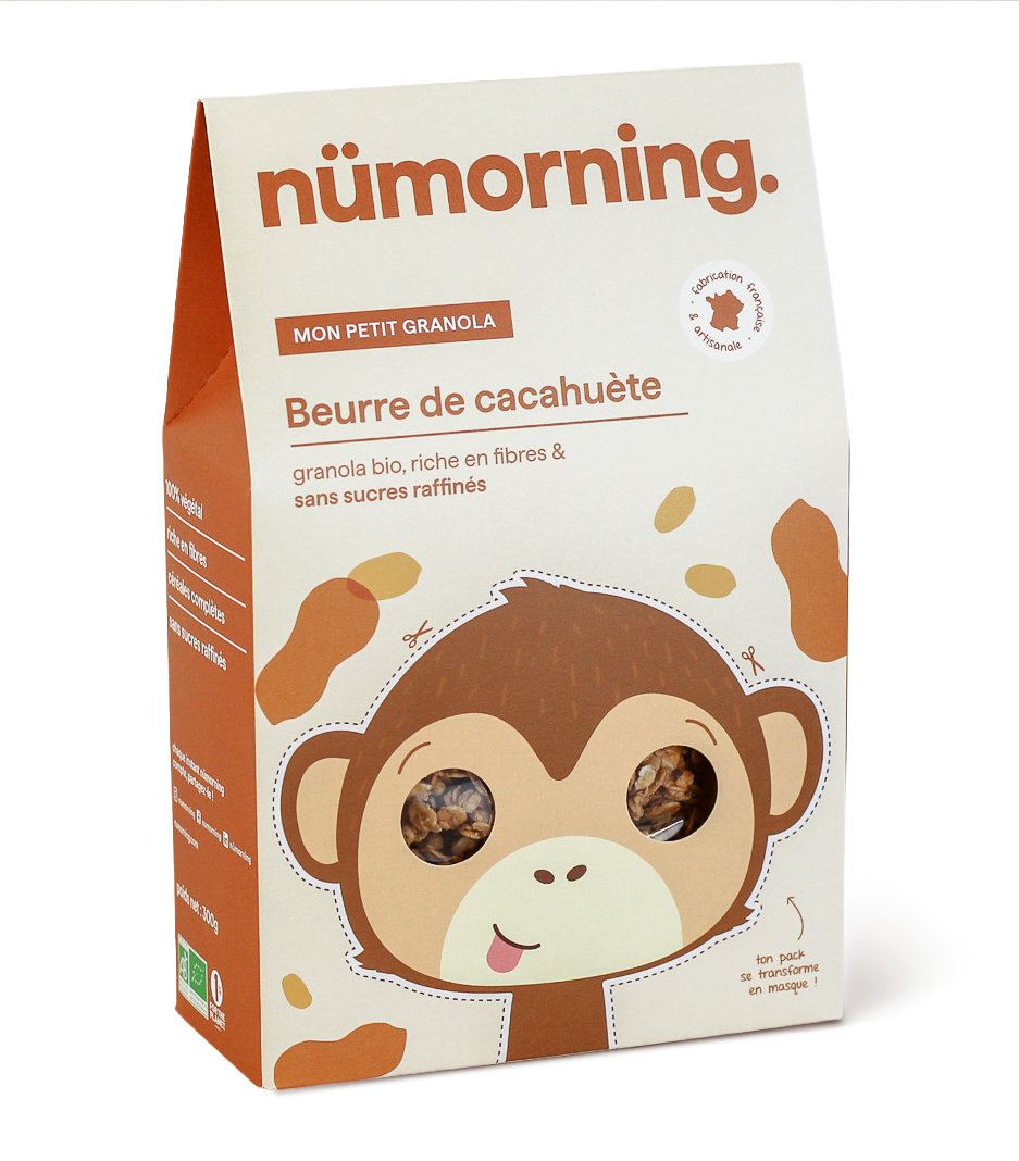 Mon petit granola bio beurre de cacahuète - 1